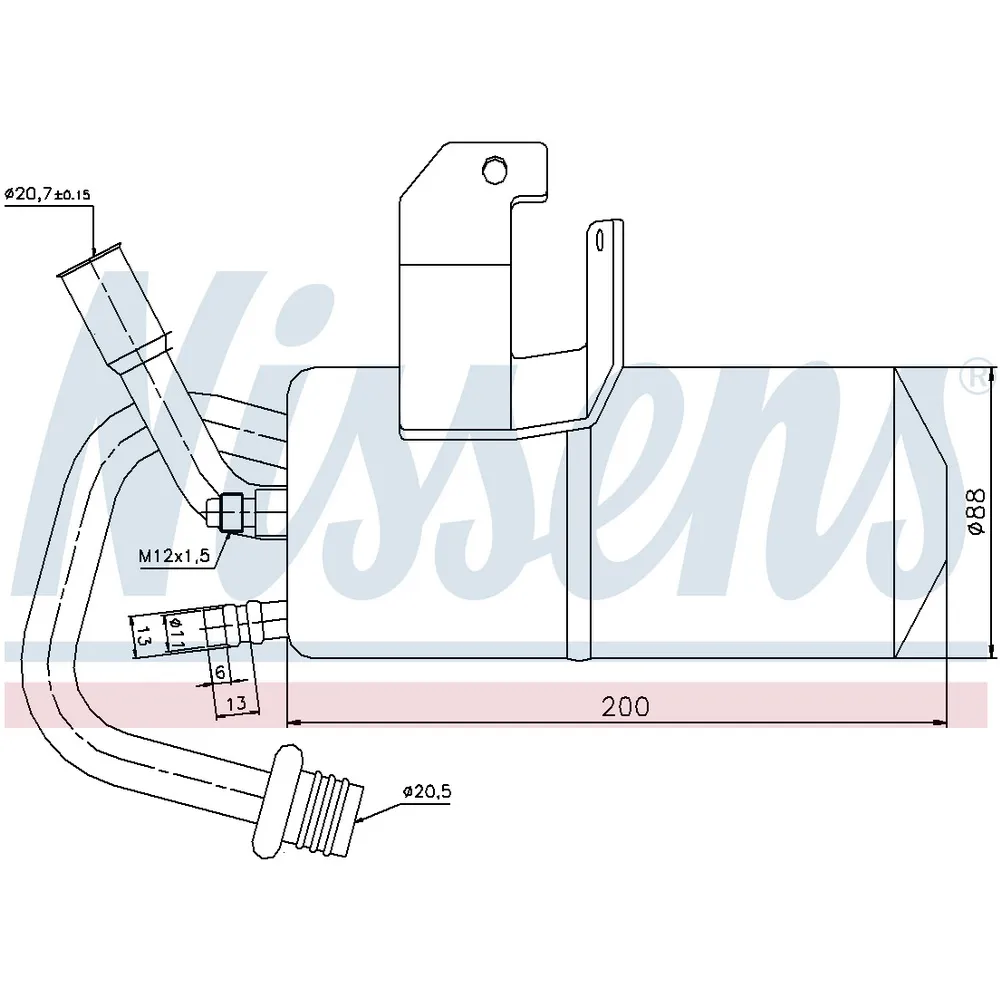 Осушитель NISSENS 95317