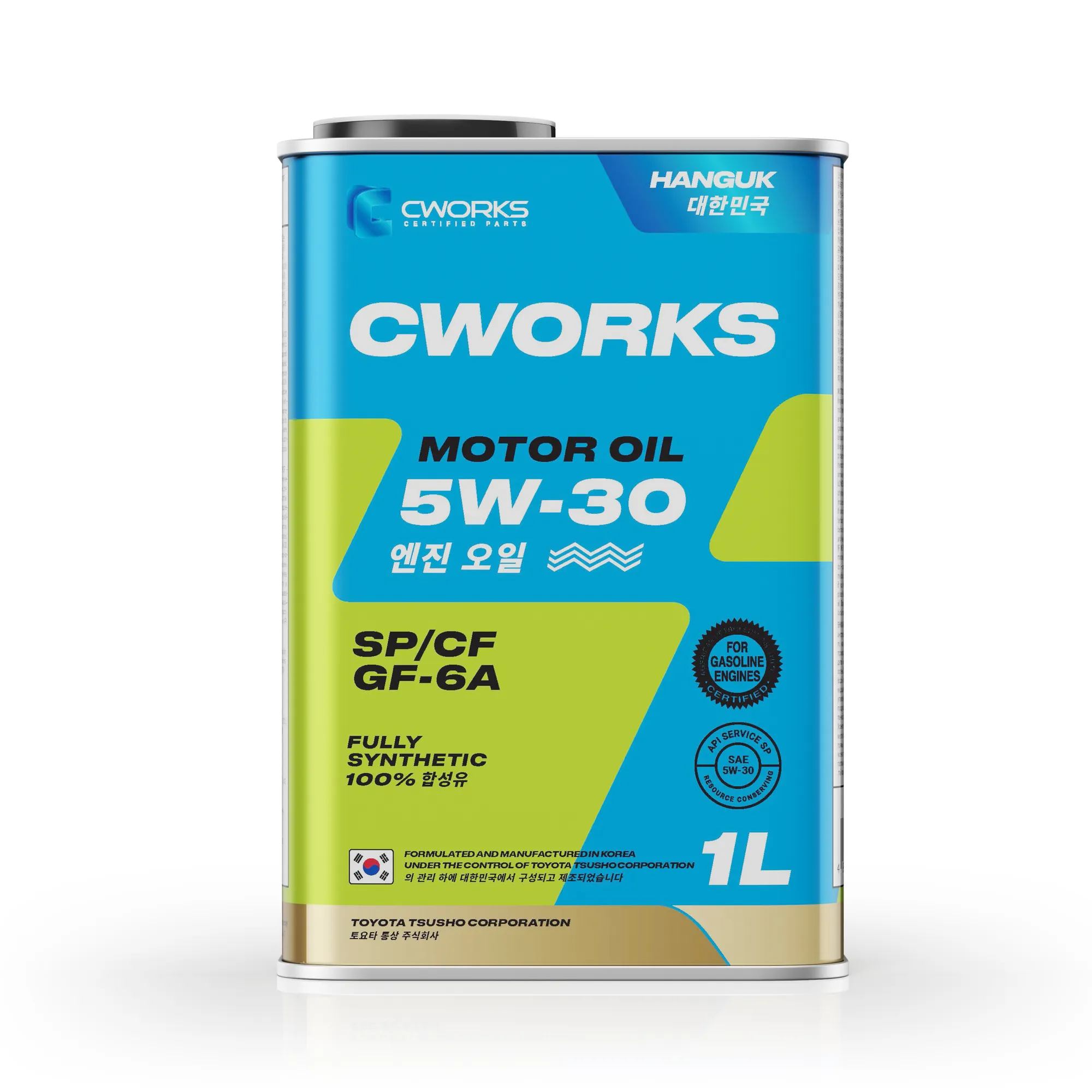 Масло моторное CWORKS HANGUK MOTOR OIL SP/CF 5W-30 синтетическое 1 л A13HR1001