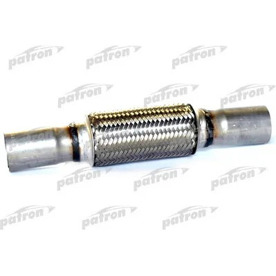 Гофра глушителя с трубой с обеих сторон 55x200 AISI 304 PATRON ELT55X200