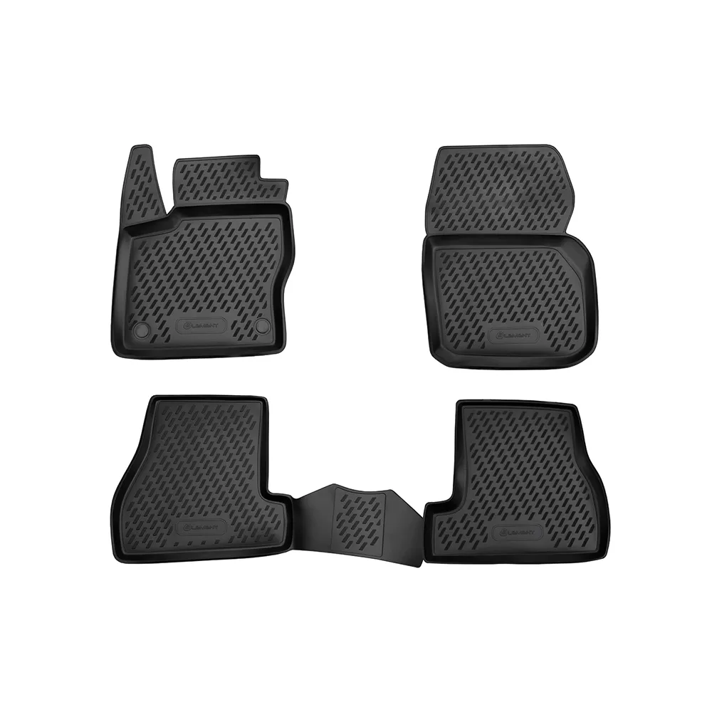 Коврики в салон FORD Focus 3, 04/2011-2015 4 шт. (полиуретан) Element CARFRD00001h