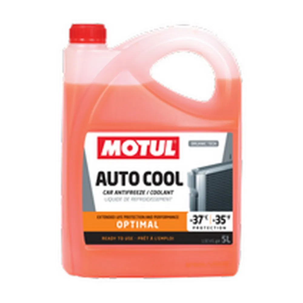 Антифриз Motul AUTO COOL OPTIMAL G12 готовый -40C красный 5 л 109142