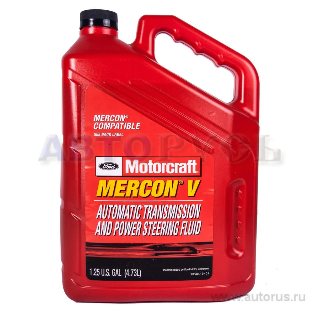 Масло трансмиссионное MOTORCRAFT MERCON-V 4,73 л XT55QM