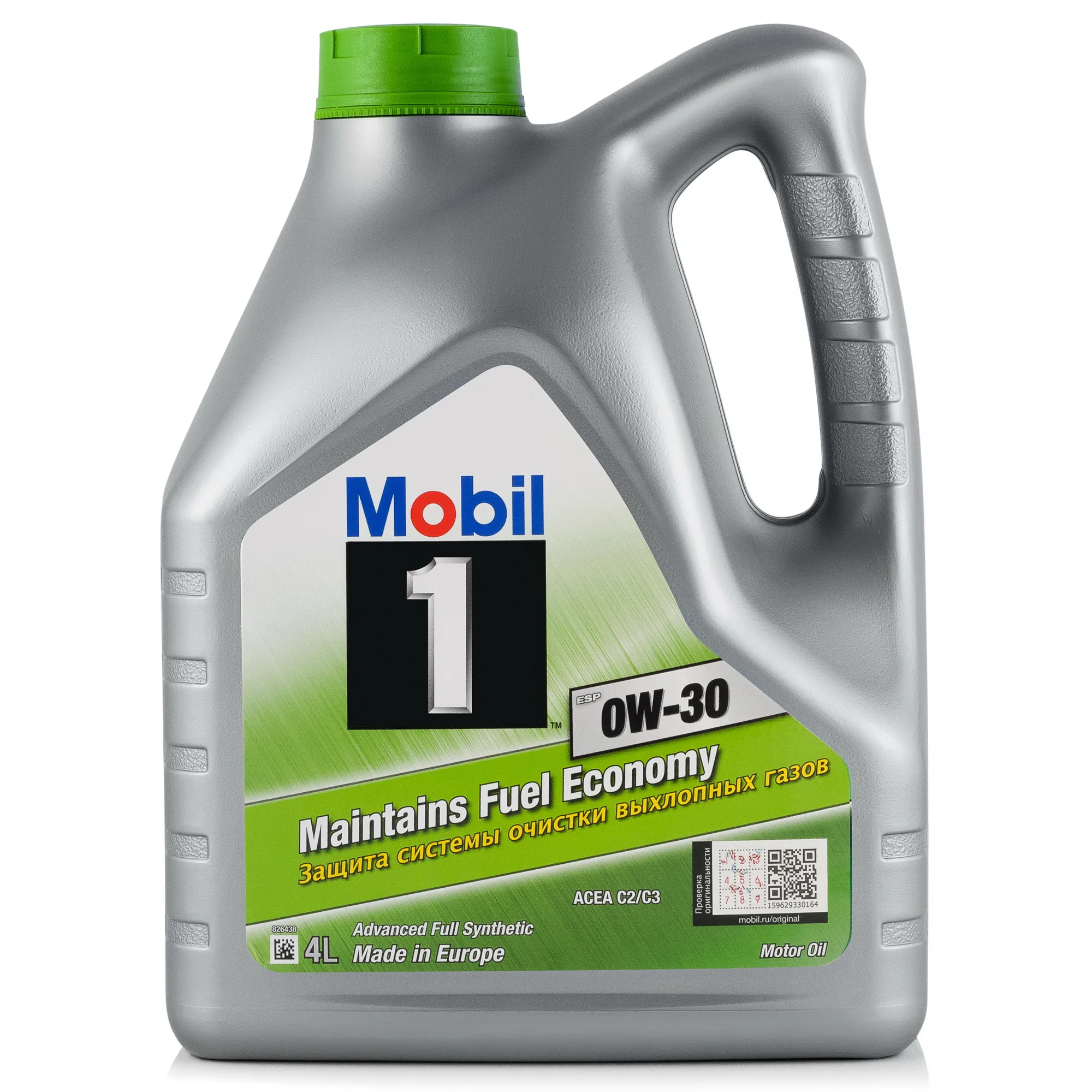 Масло моторное MOBIL 1 ESP 0W-30 синтетическое 4 л 153754