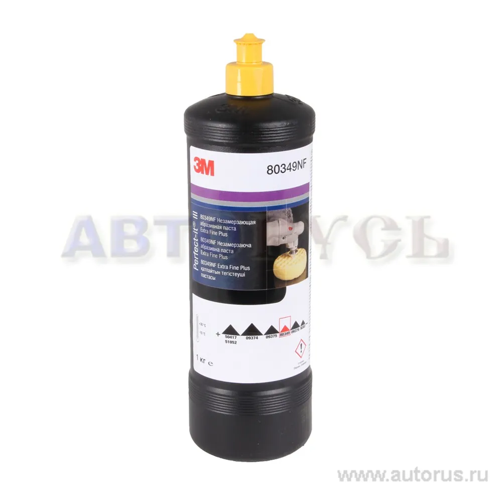Полироль паста абразивная незамерзающая 1л 3M Extra Fine Plus 80349NF