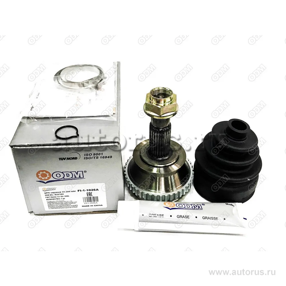 ШРУС наружный (к-кт) FIAT Marea 1.6 16v 1996- ODM FI11026A