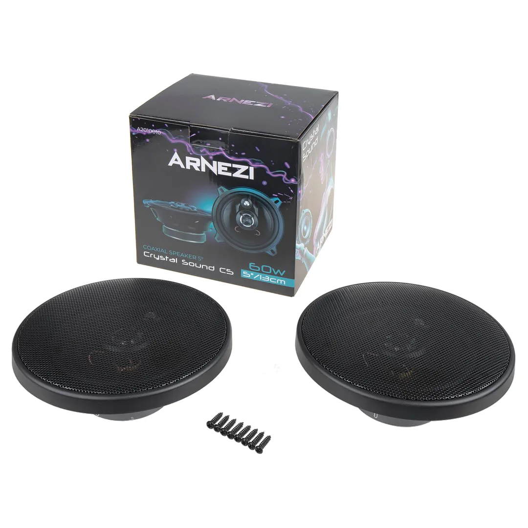 Колонки ARNEZI Sound Wave С5, 13 см 3-х полосные, 2шт / A2010010