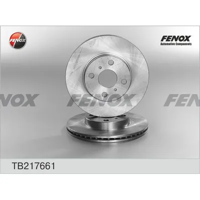 Диск тормозной передний FENOX TB217661