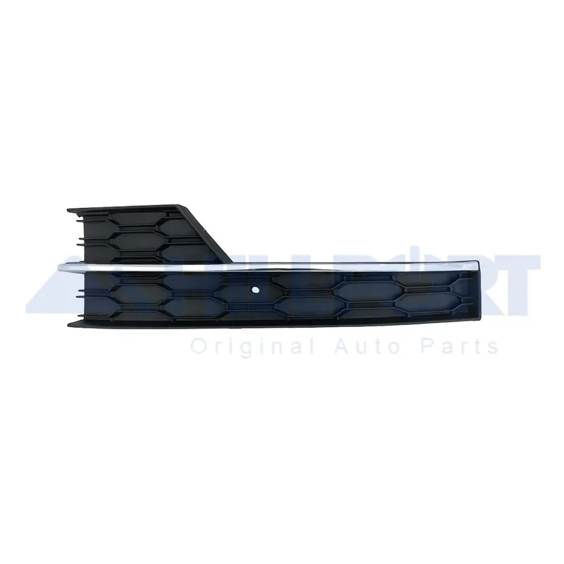 Накладка бампера в сборе с хром молдингом Octavia 18-21 открытая левая HILLPORT 18SH12033