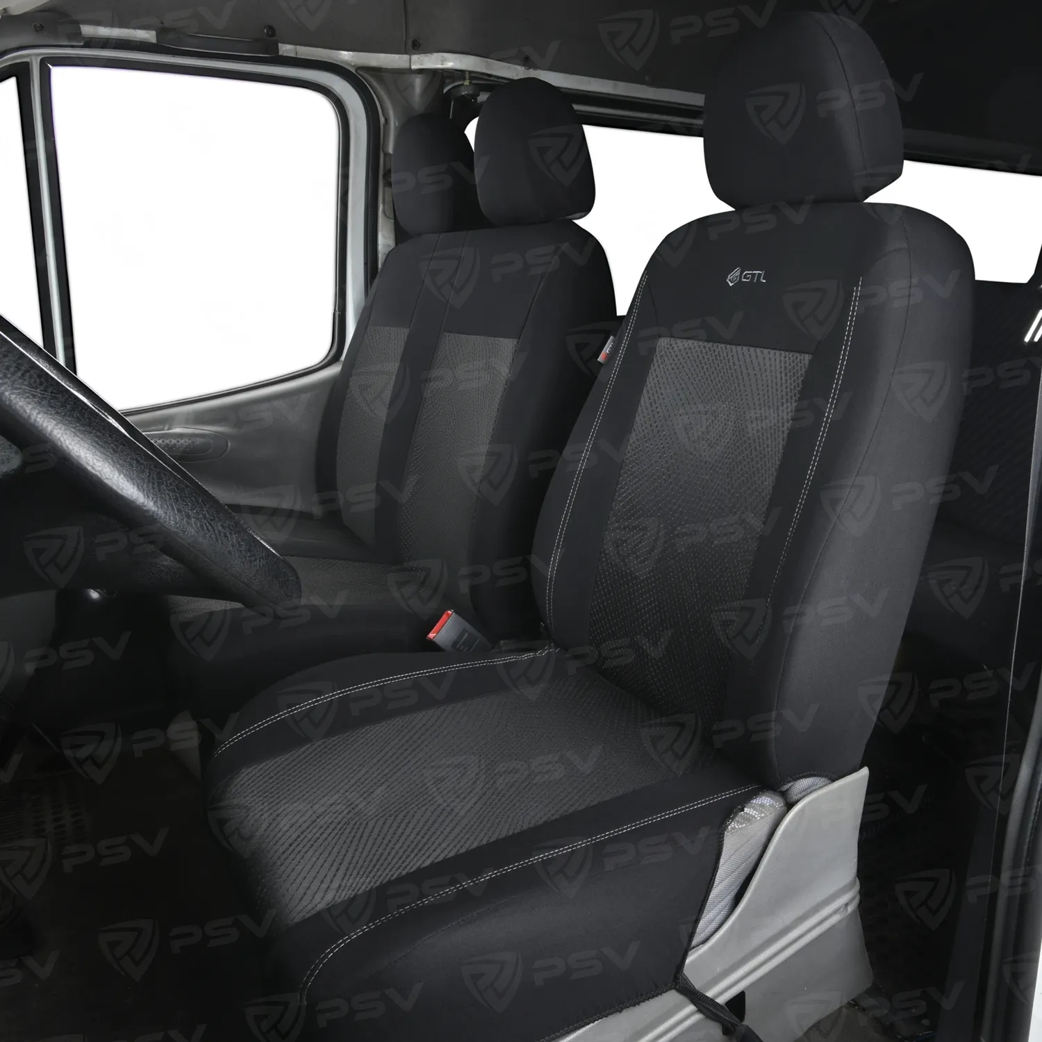 Чехлы GTL Jakkard TRANSIT (Черный), полиэстер + жаккард GTL 132683