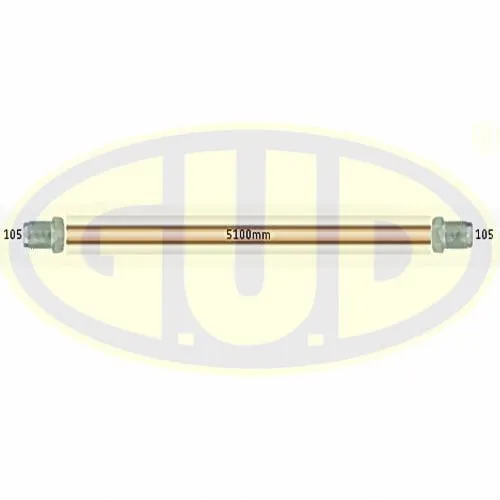 ТРУБКА ТОРМОЗНАЯ WP-714 L5100MM МЕДНАЯ G.U.D 1051055100