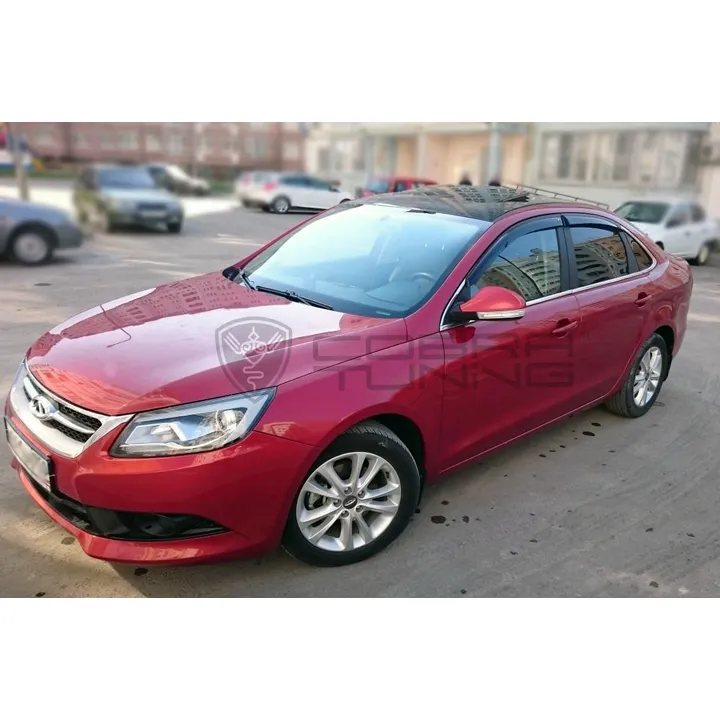 Дефлектора на окна Chery Arrizo 7 2013 деф.окон Cobra Tuning C21513