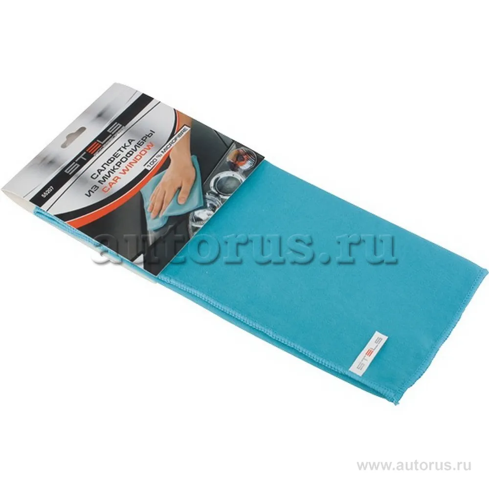 Салфетка из микрофибры Car WinDo W, 350x400 мм Stels 55207 STELS 55207