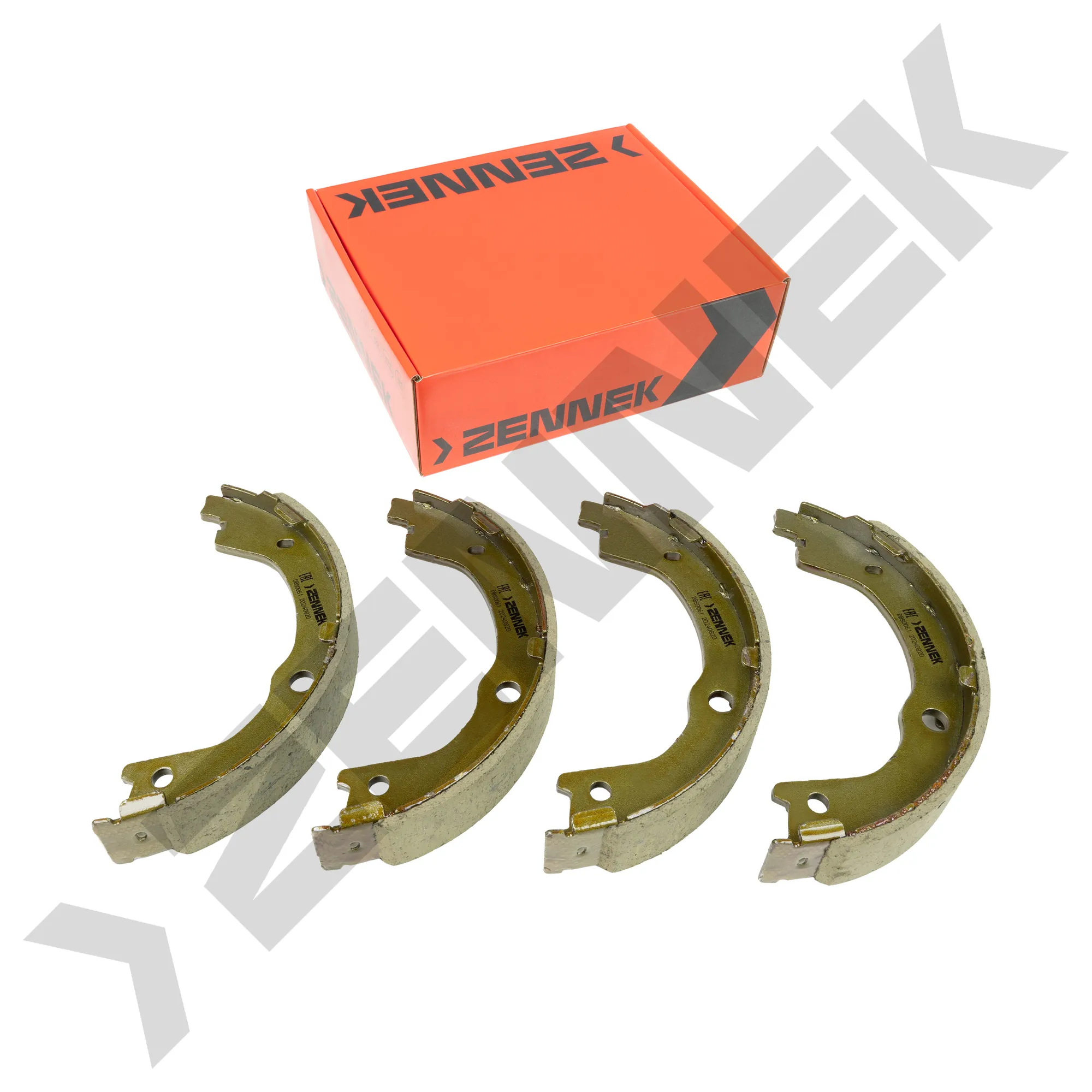 Колодки тормозные барабанные HYUNDAI H-1 00-, SANTA FE 05-15 ZENNEK DBS0061