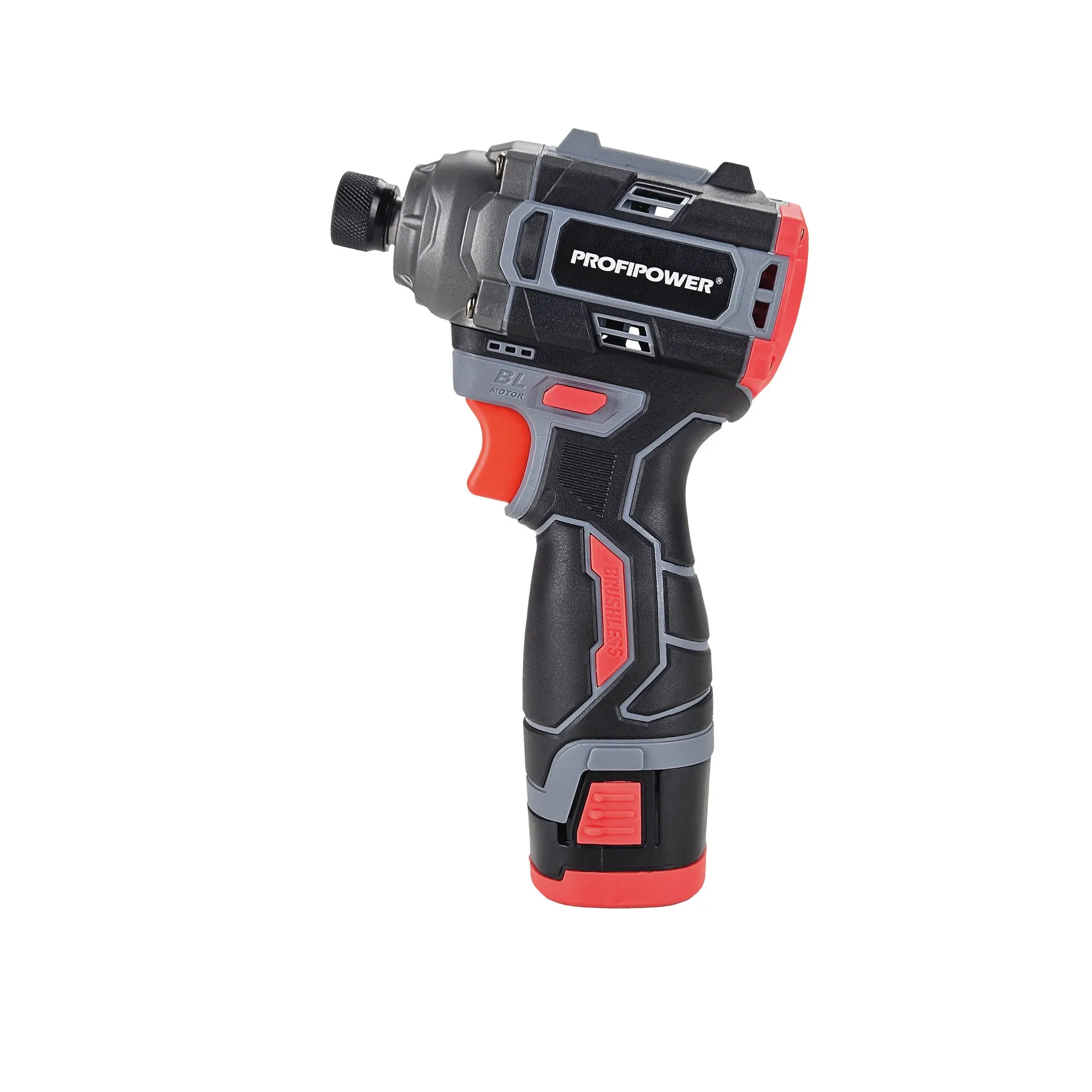 Аккумуляторный бесщеточный винтоверт PROFIPOWER BL-162(16В,160Нм,Li-ion 2шт,2.0Ач,3 скорости,З/У,в кейсе)