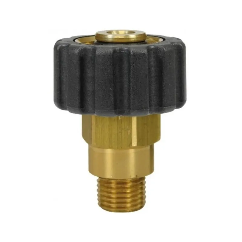 Переходник M22x1,5гайка - 3/8внеш, 400bar, латунь AVS R+M 56160