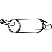 Глушитель задний DACI DUSTER 10- BOSAL 200-169