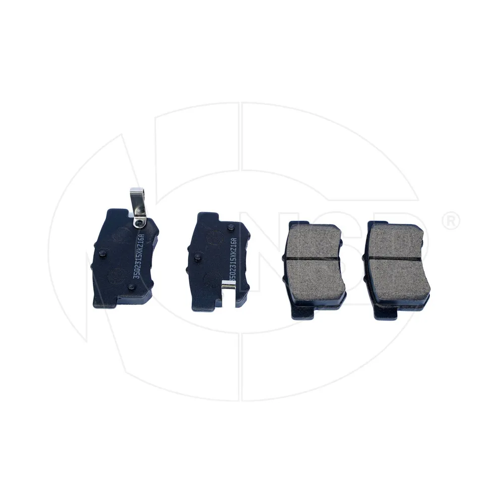 Колодки тормозные задние (керамика) HAVAL M6,H6 NSP NSPRS7N67