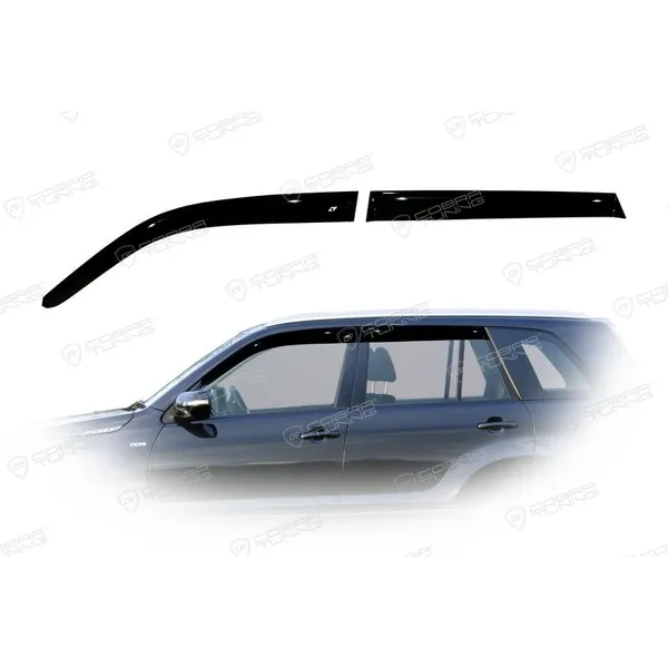 Дефлектора на окна Suzuki Grand Vitara III 5d 2005/Escudo 5d 2005-2012"EuroStandard" деф.окон Cobra Tuning SE50205