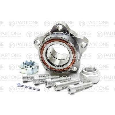 Ступица колеса передн FORD: Transit 06-12 кроме спарки и HD PART-ONE 1BK105H