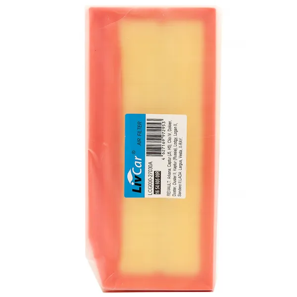 Фильтр воздушный LivCar OEM 16 54 605 09R RENAULT LIVCAR LCG000/27030A