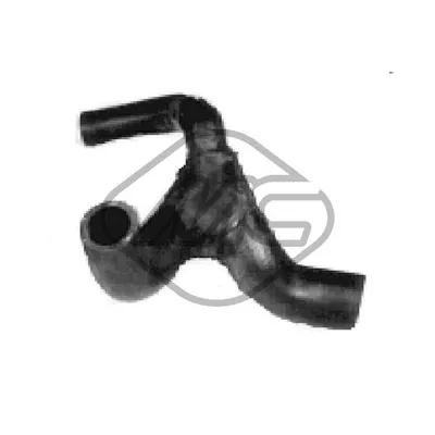 Патрубок REN CLIO 1.7 Metalcaucho 08124