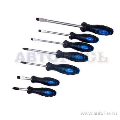 Набор отверток PH и SL 7пр APELAS CS-SD07CB