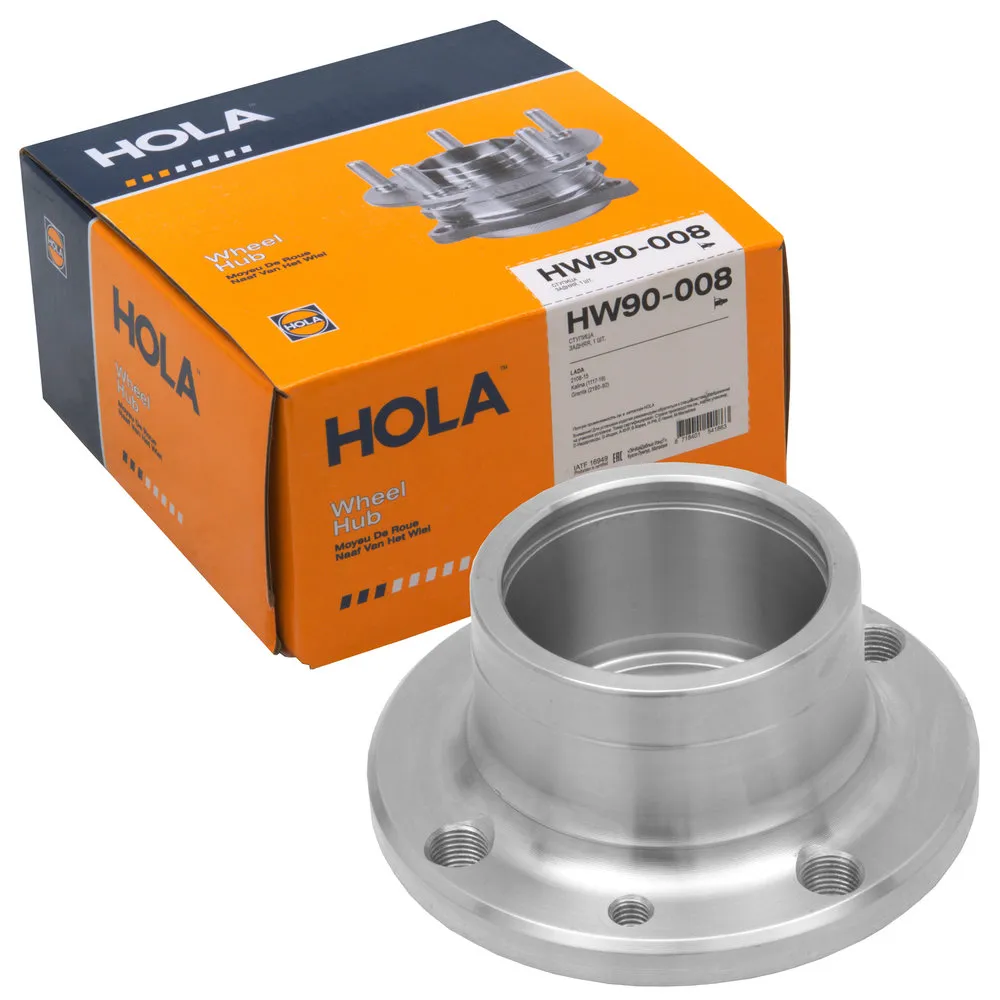 Ступица задняя LADA 2108-15, Kalina (1117-19), Granta (2190-92) HOLA HW90-008