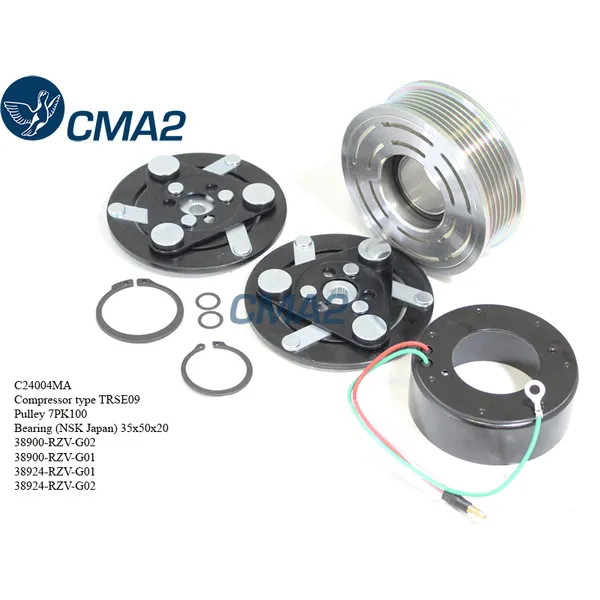Муфта CRV 3 2.0 38900RZVG02 38900RZVG01 38924RZVG01 38924RZVG02 (NSK подшипник) C24004MA