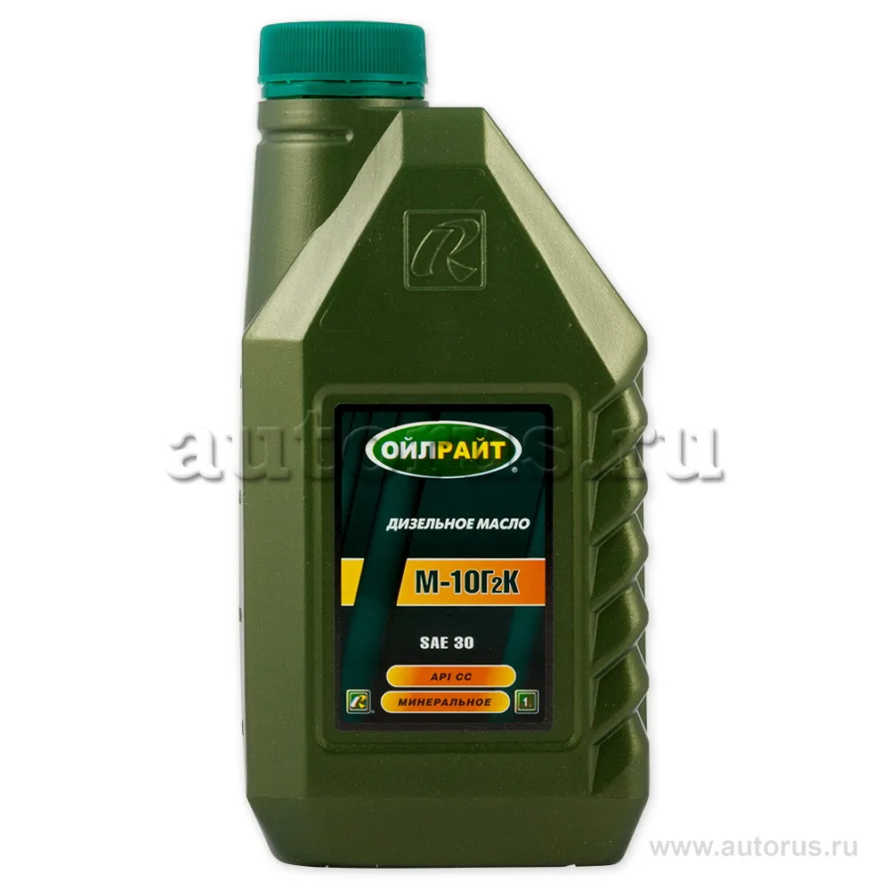 Масло моторное OILRIGHT М-10Г2К SAE30 минеральное 1 л 2504