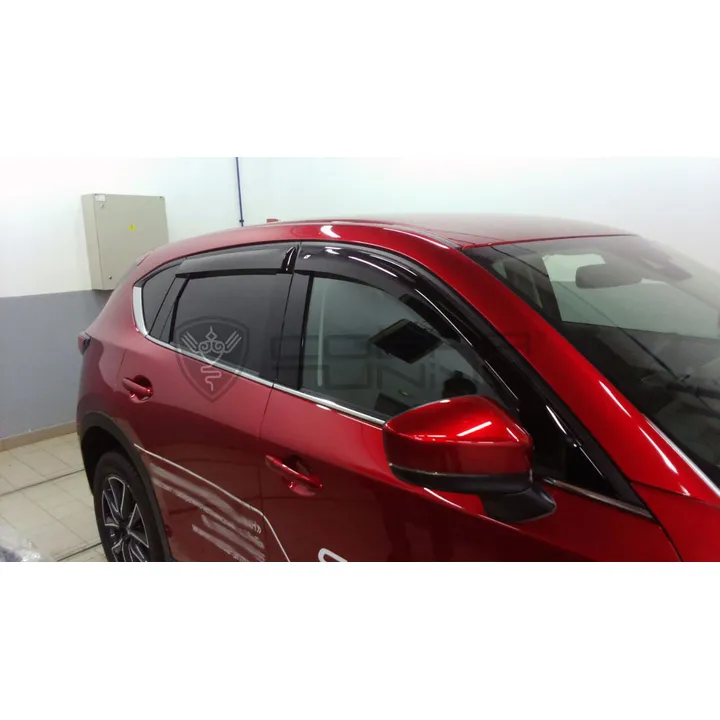 Дефлекторы боковых окон Mazda CX5 2017