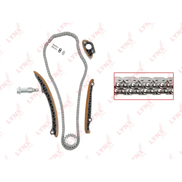 Комплект цепи ГРМ LYNXauto TK0172
