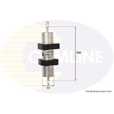 ФИЛЬТР ТОПЛ AUDI A4/A5/A8/Q5/Q7 2.0-4.2 TDI 07- COMLINE EFF207