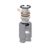 Поршень тормозного суппорта (с механизмом ABS) NISSAN Micra K11/Almera N15 Frenkit K304601