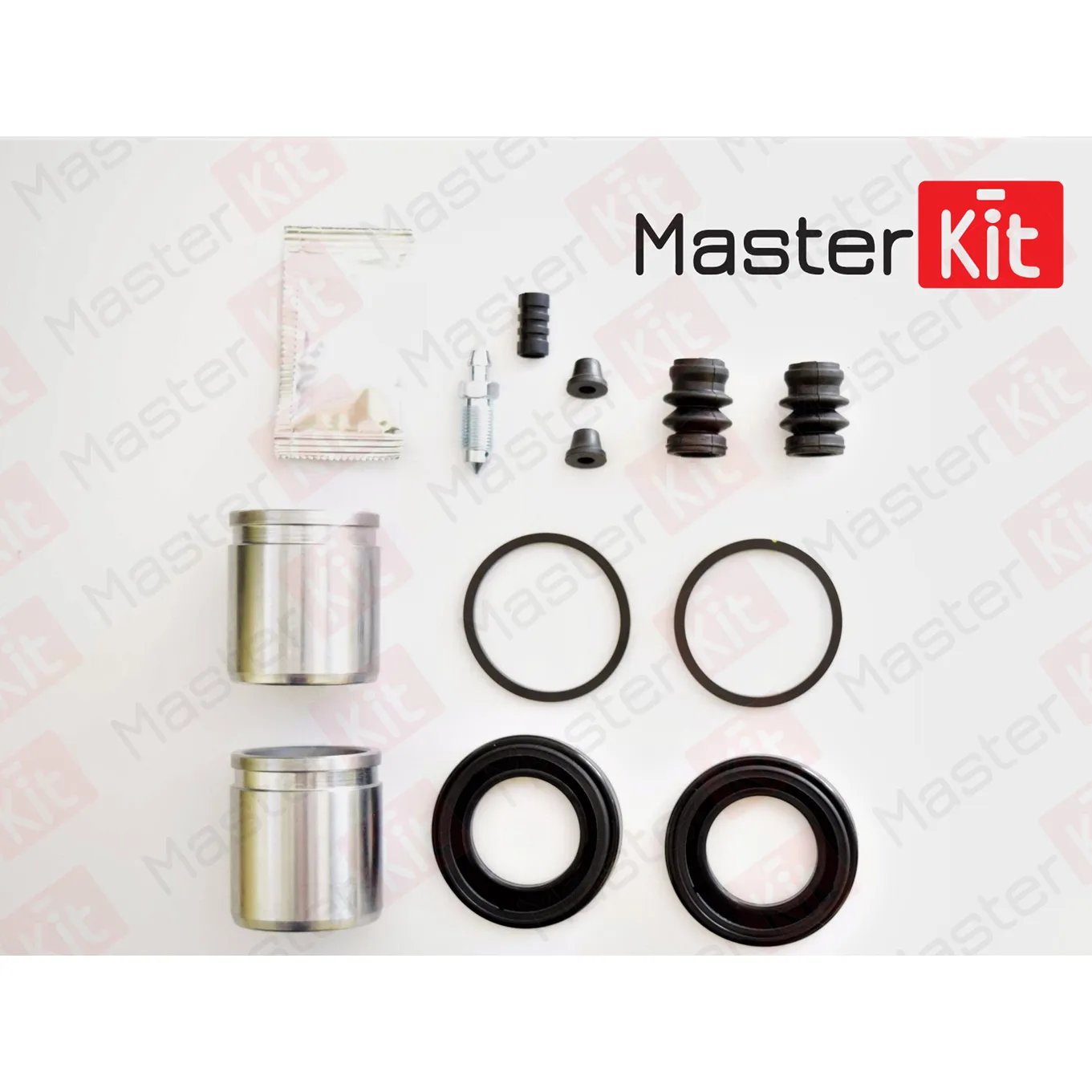 Ремкомплект тормозного суппорта + поршень Ford RANGER (ET) 2005 - 2012, Mazda BT-50 (CD, UN) MASTERKIT 77A1667