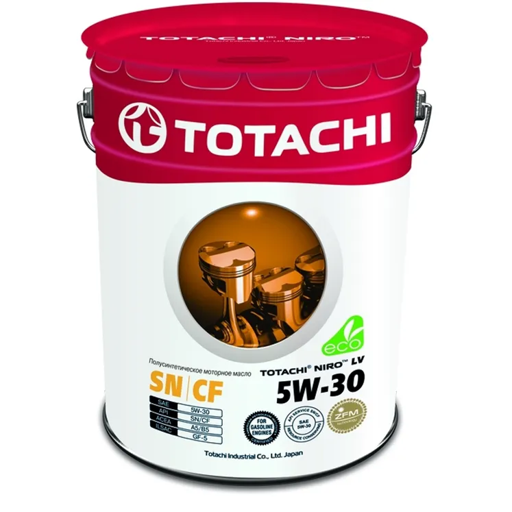 Масло моторное TOTACHI LV Semi-Synthetic 5W-30 полусинтетическое 19 л 4589904921605