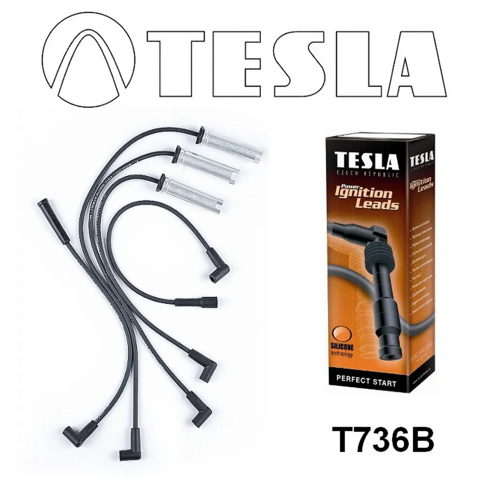 Провода высоковольтные DAEWOO NEXIA 1.5 ESPERO 1.8 2.0 TESLA T736B