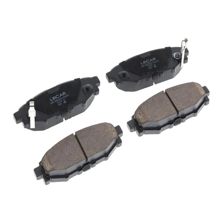 Тормозные колодки дисковые; Задние; сист. Akebono / Subaru Forester 08- LECAR LECAR000732201