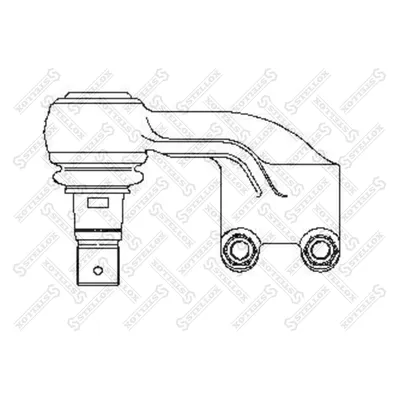 Наконечник тяги рулевой LHTMB LK/LN2 STELLOX 8434090_SX