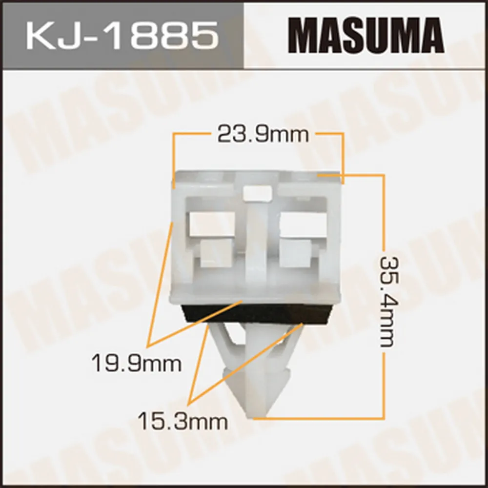 Клипса автомобильная MASUMA KJ-1885