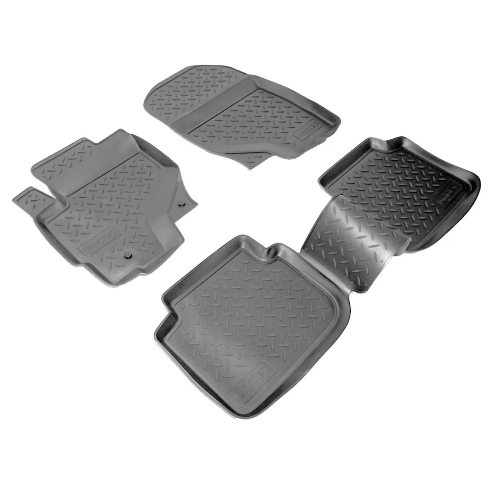 Коврики салонные для Mitsubishi Colt (2004-2009) NORPLAST NPL-Po-59-20
