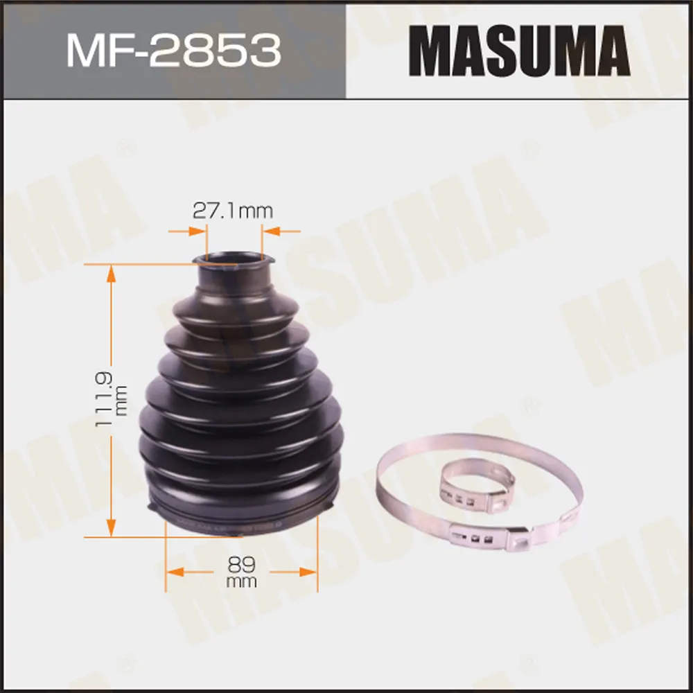 Пыльник ШРУСа (пластик) + спецхомут MASUMA MF2853