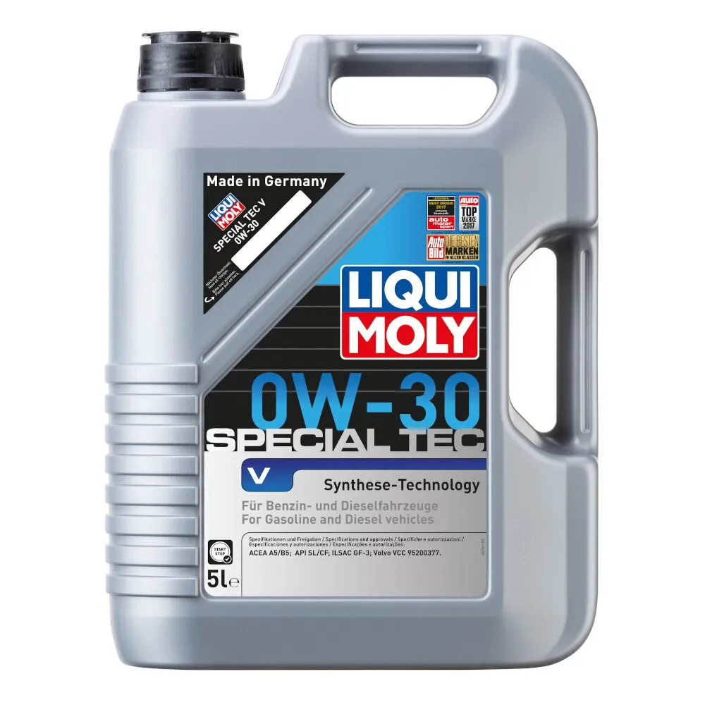 Масло моторное LIQUI MOLY Special Tec V 0W-30 синтетическое 5 л 2853