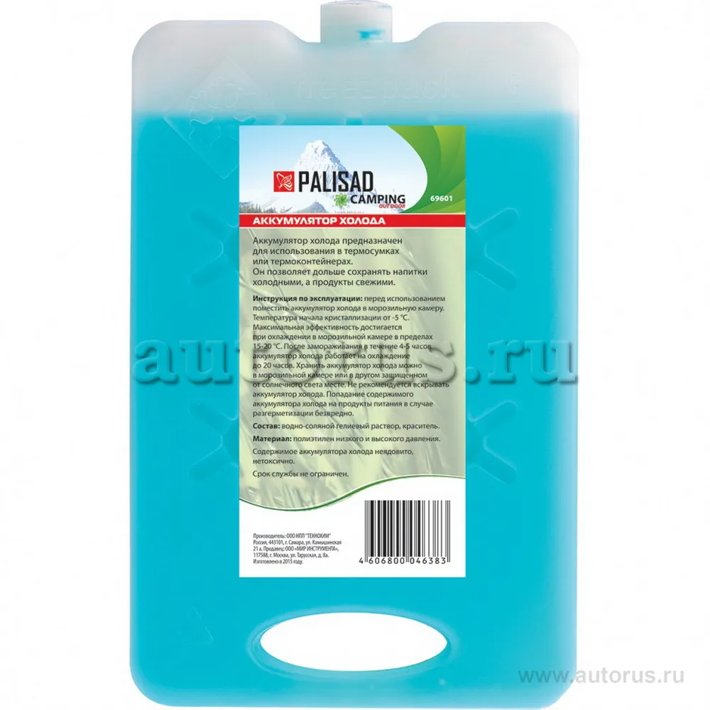 Аккумулятор холода PALISAD Camping/Россия PALISAD 69601