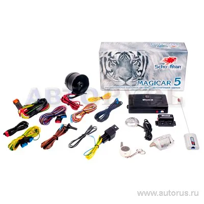 Сигнализация SCHER-KHAN Magicar 5,обратная связь,запуск, , Max Вт SCHER-KHAN Magicar 5