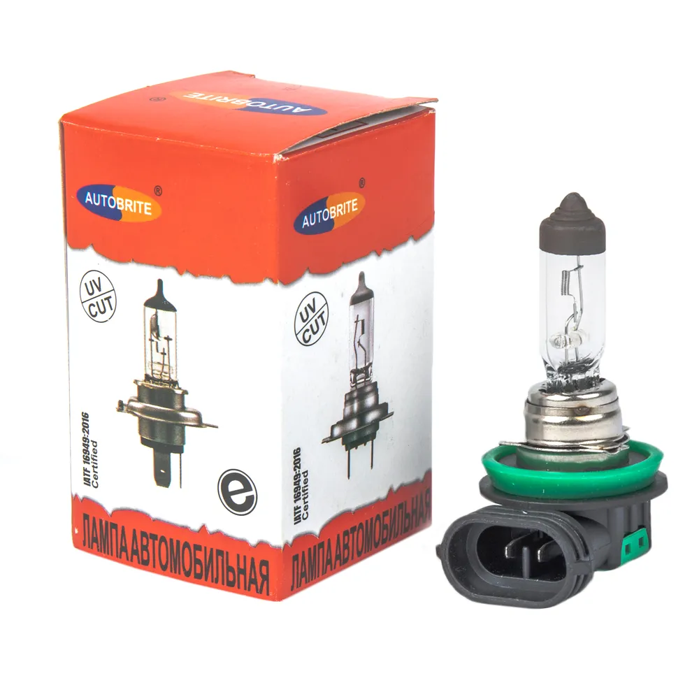 Лампа H11-12V-55W-PGJ19-2-AUTOBRITE AUTOBRITE A11001KC