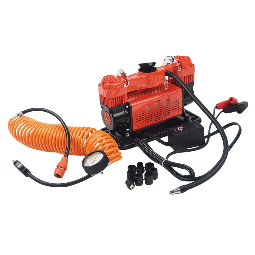 Компрессор АГРЕССОР AGR-120 поршневой (120л мин) 12V 1 2 AUTOPROFI AGR120