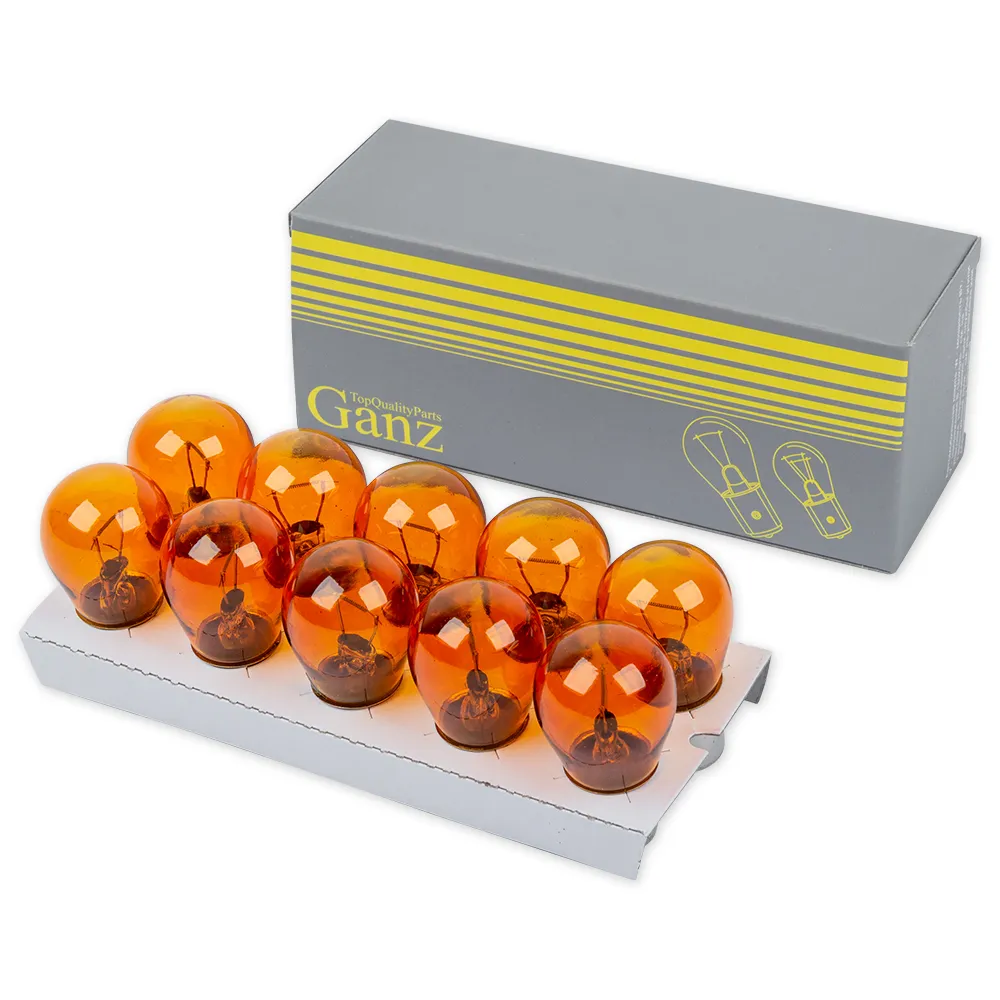 Лампа 24V PY21W 21W BAU15s GANZ 1 шт. BOX (10 шт. цена за 1 шт.) GIP06041