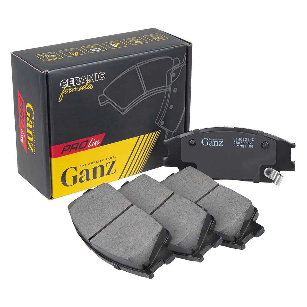 Колодки тормозные передние PRO-Line Ceramic для KIA SOUL GANZ GIJ09224C