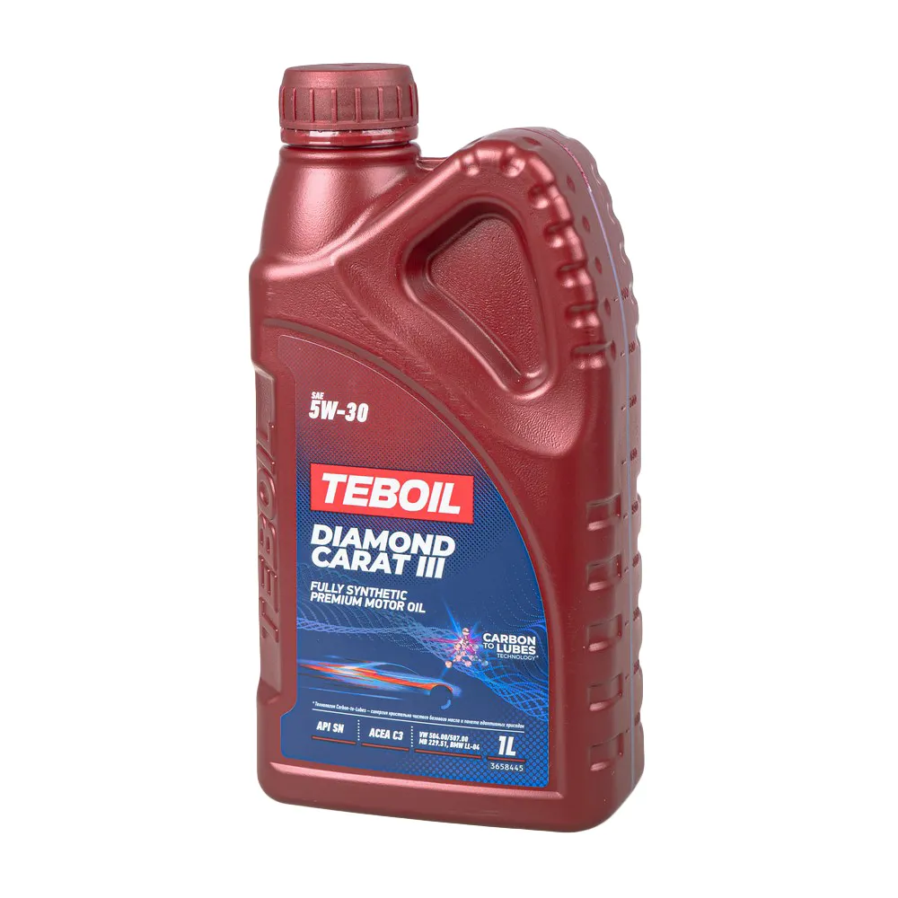 Масло моторное TEBOIL Diamond Carat III 5W-30 синтетическое 1 л 3725809