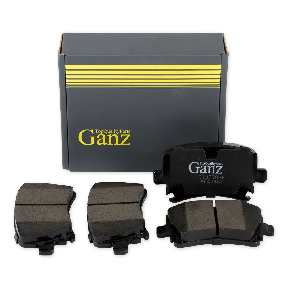 Колодки тормозные задние (под датчик) для AD A3 A6 VW G4 G5 B5 B6 Tiguan GANZ GIJ07026